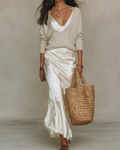 OISLOHÉ Conjunto Elegante de Dos Piezas