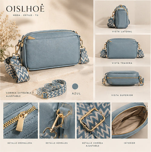 OISLOHÉ Bolso Bandolera Aria