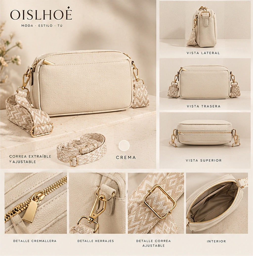 OISLOHÉ Bolso Bandolera Aria