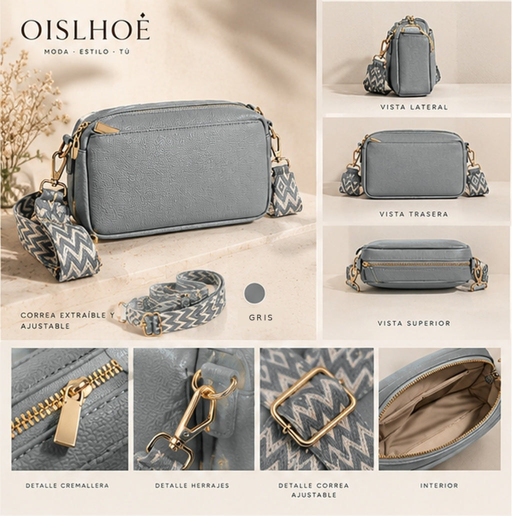 OISLOHÉ Bolso Bandolera Aria