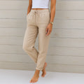 OISLOHÉ Pantalón de Lino Estirable
